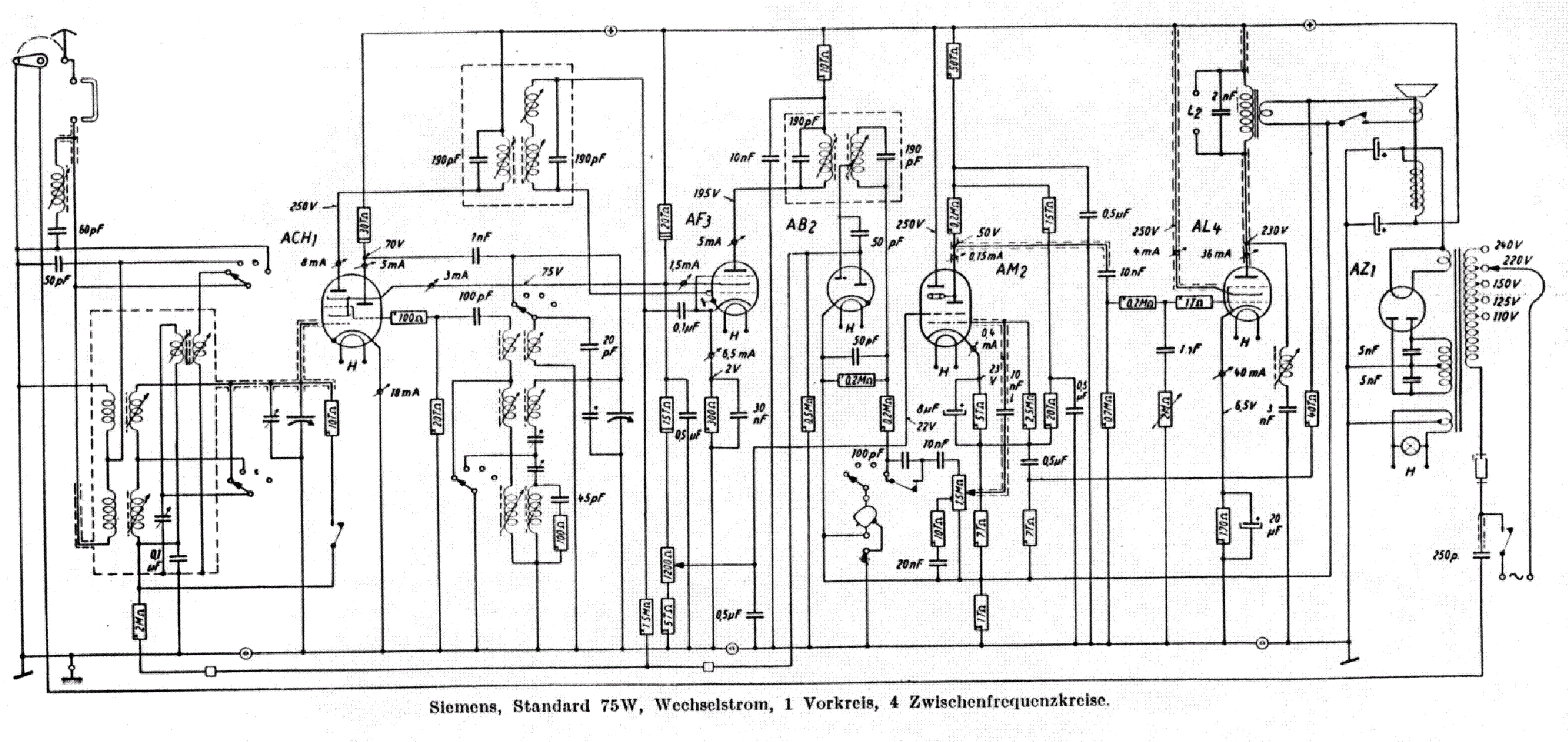 SIEMENS STANDARD 75 W service manual