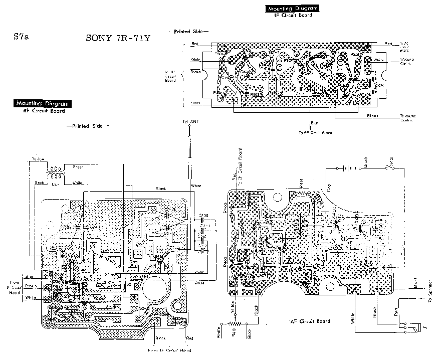 SONY 7R-71Y SM service manual (2nd page)