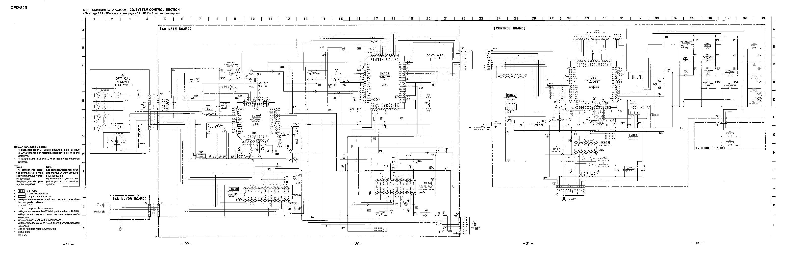 SONY CFD-545 service manual (2nd page)