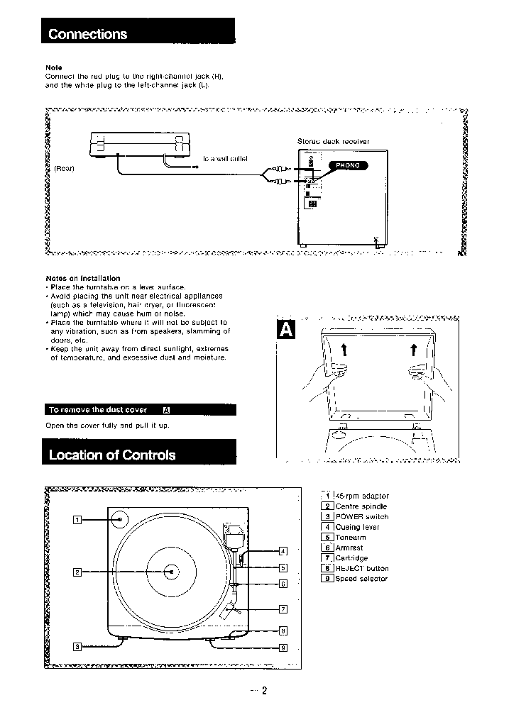 SONY PS-LX76 service manual (2nd page)
