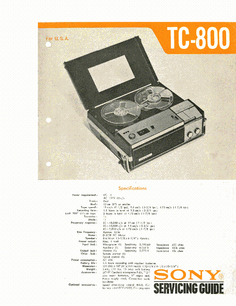 Sony Bvt 800 Manual