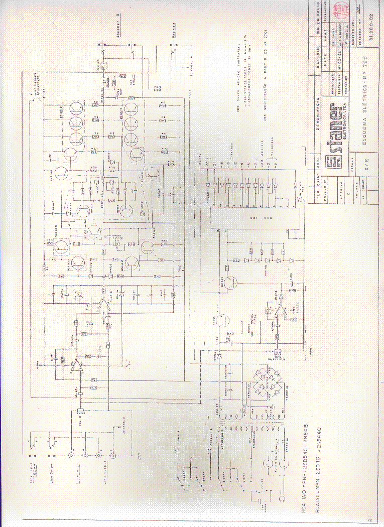 Staner 100m Amplifier Sch Service Manual Download Schematics Eeprom Repair Info For Electronics Experts