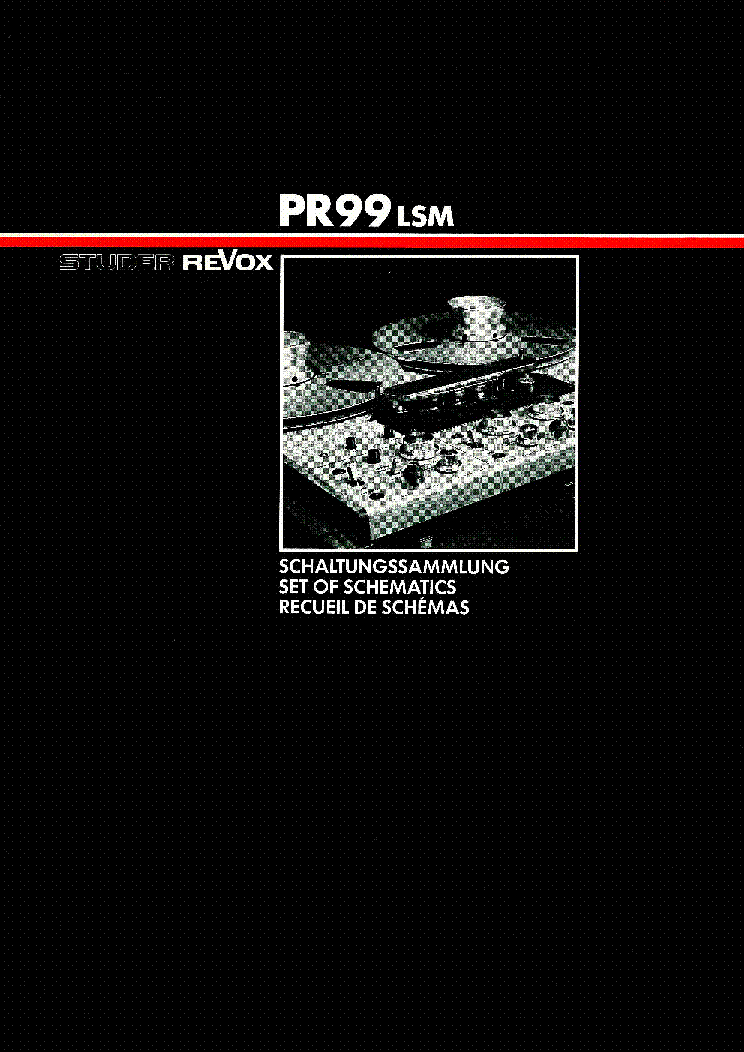 revox pr99 manual download