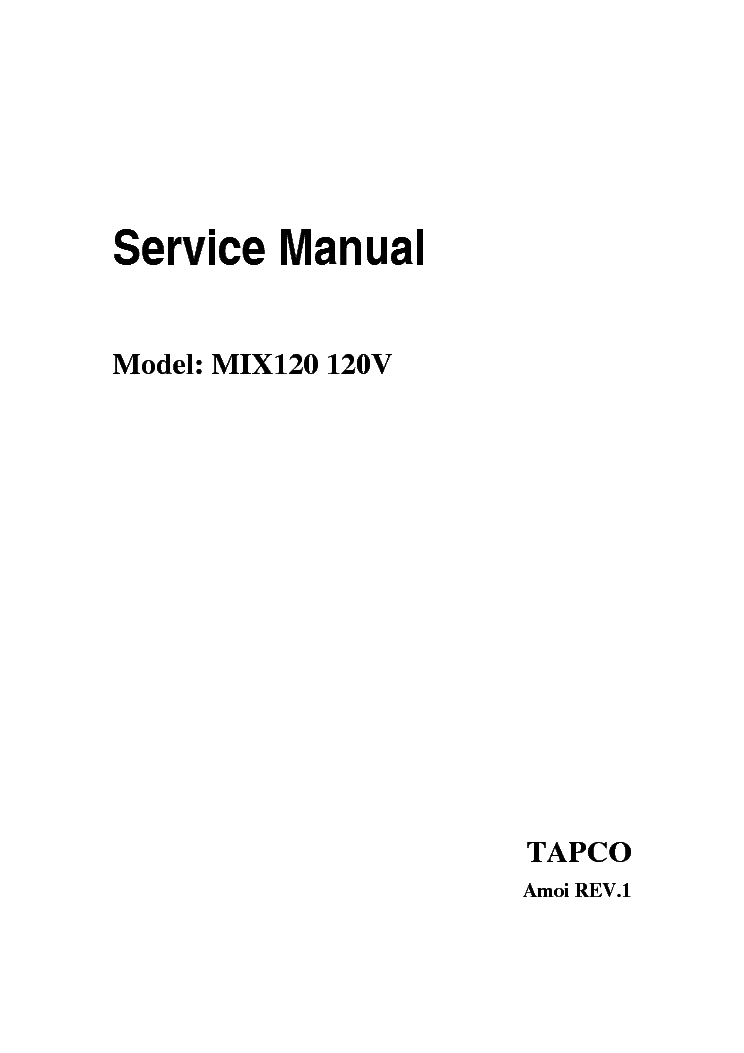 MANUAL AT SEKAKU Service Manual download, schematics, eeprom, info for electronics experts