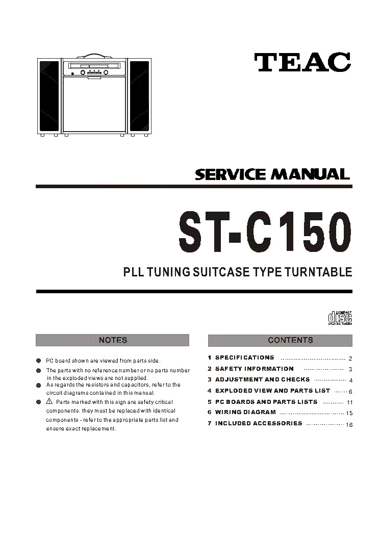 Service Manual-Anleitung für Teac AS-M50,AS-M30 