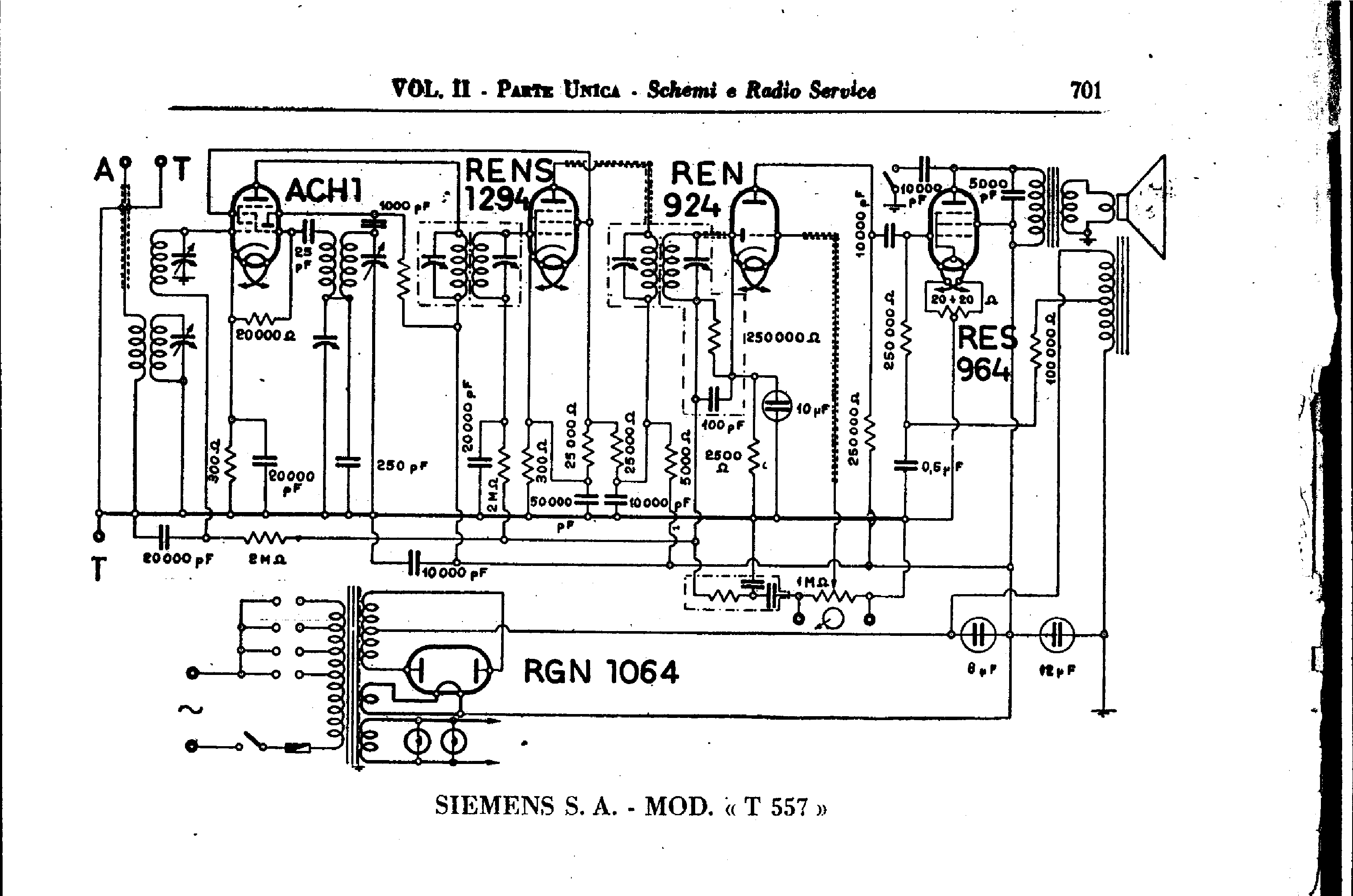 TELEFUNKEN 557 service manual