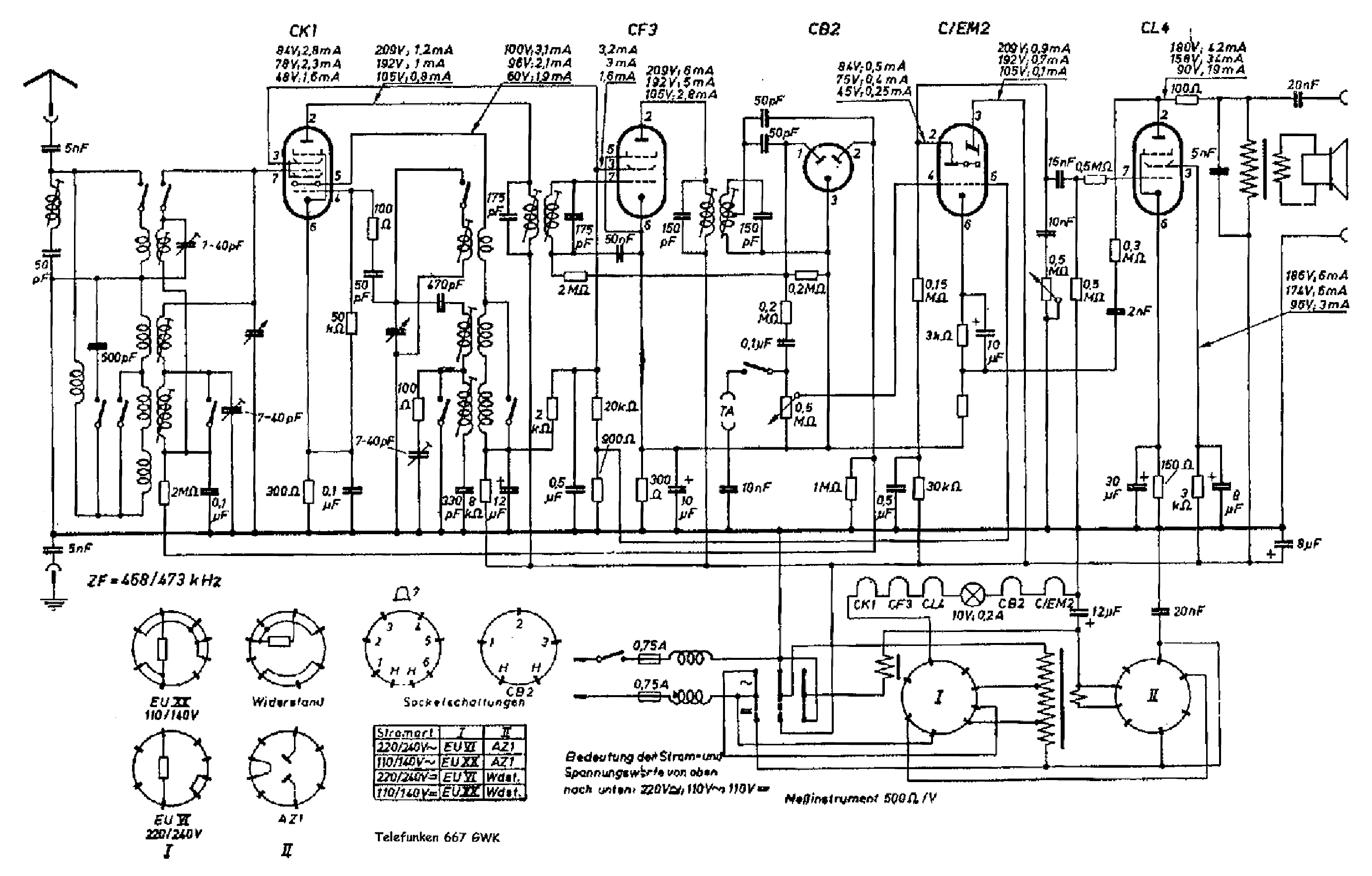 Telefunken ha 870 схема