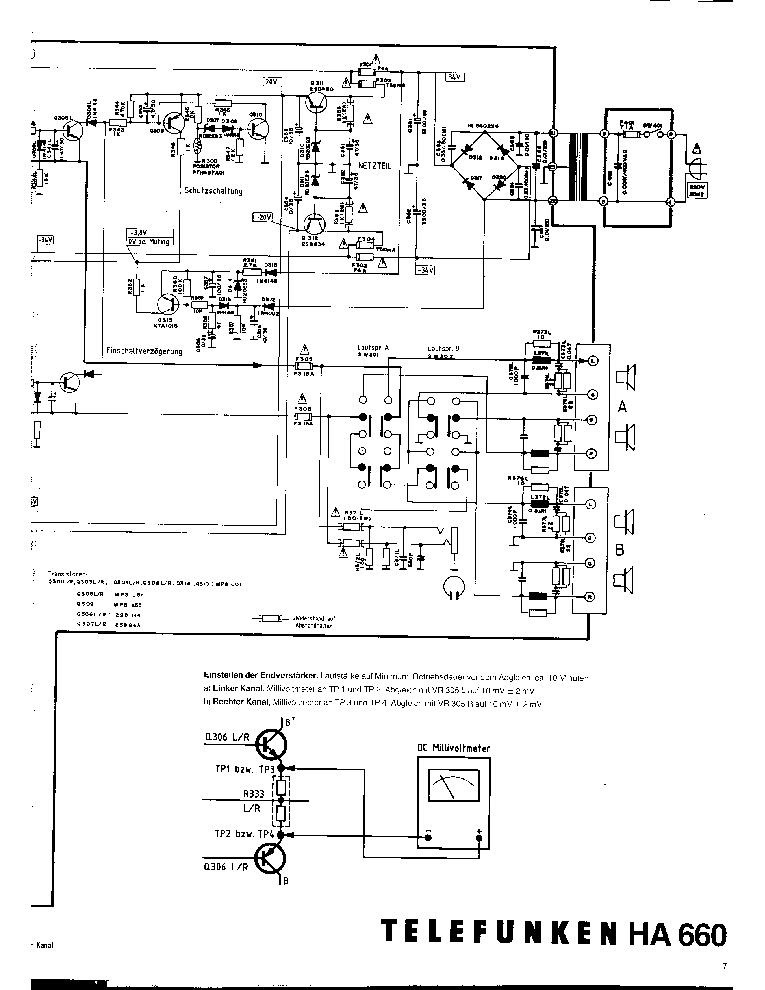 TELEFUNKEN HA660 SCH service manual