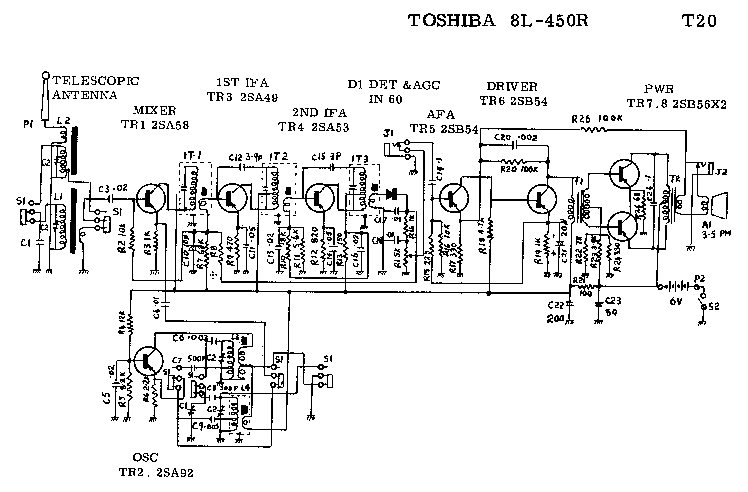TOSHIBA 8L-450R SCH service manual (1st page)