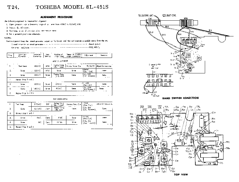TOSHIBA 8L-451S SM service manual (1st page)