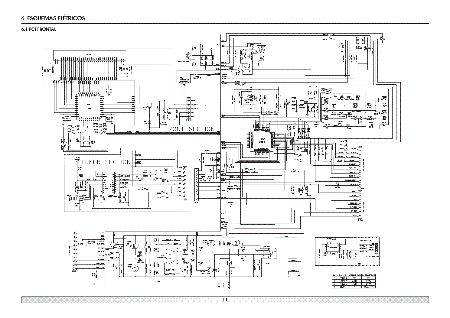 TOSHIBA MS-8012MU MS-8030MU SM service manual (2nd page)