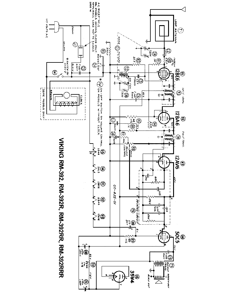 VIKING RM-392 R RR RRR RADIO SCH Service Manual download, schematics ...