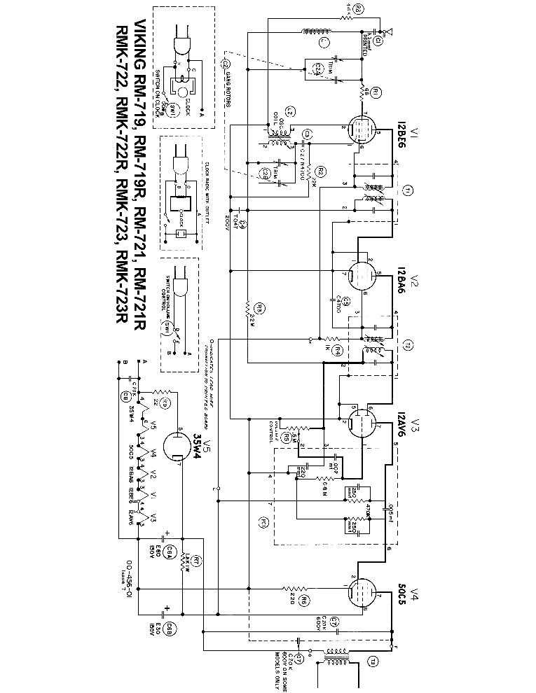 VIKING RM-719 R RM-721 R RMK-722 R RMK-723 R RADIO SCH service manual