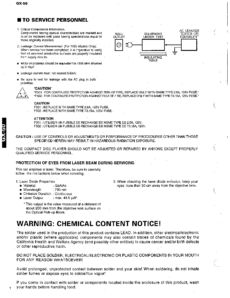 Yamaha Gx 50 Service Manual Download Schematics Eeprom Repair Info For Electronics Experts