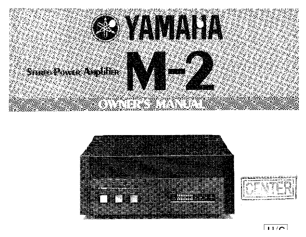 YAMAHA M-2 OWNERS SCH Service Manual download, schematics, eeprom
