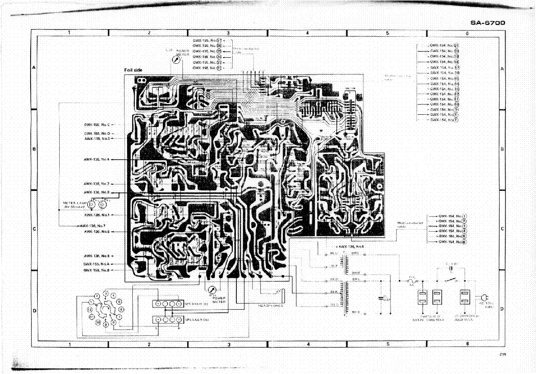 PIONEER SA-6700 SCH PART service manual (1st page)