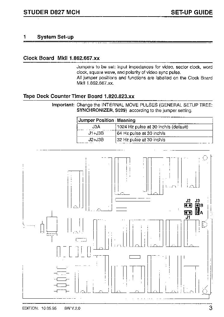 studer ガイド セットアップ