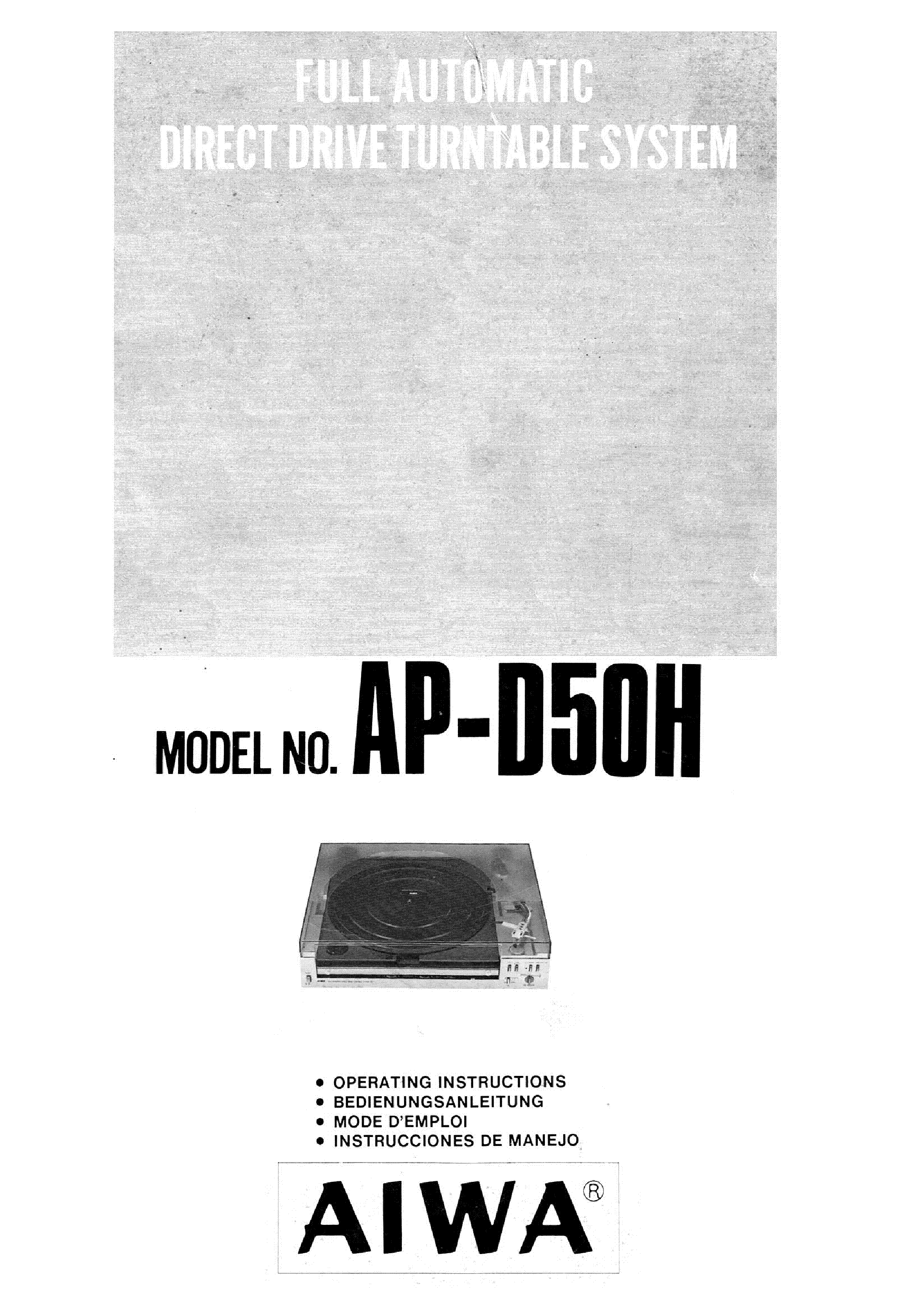 Aiwa  Bedienungsanleitung user manual  für CX-NA 303 für NSX-A303/304  Copy 