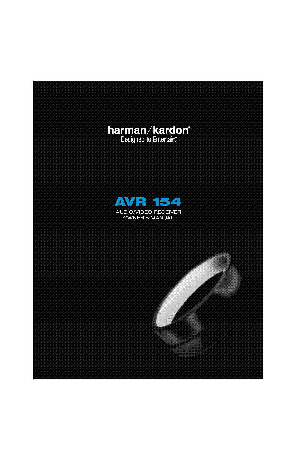 HARMAN KARDON AVR 154 RECEIVER USER MANUAL Service Manual download