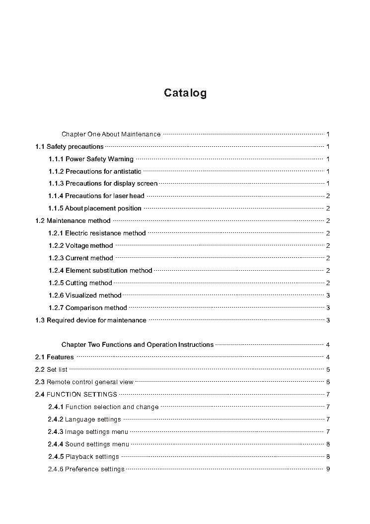 BBK DL3103SI Service Manual download, schematics, eeprom, repair info ...