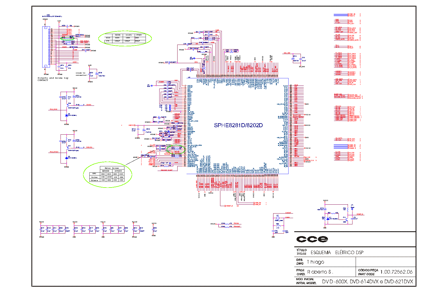 Sphe8288t схема подключения