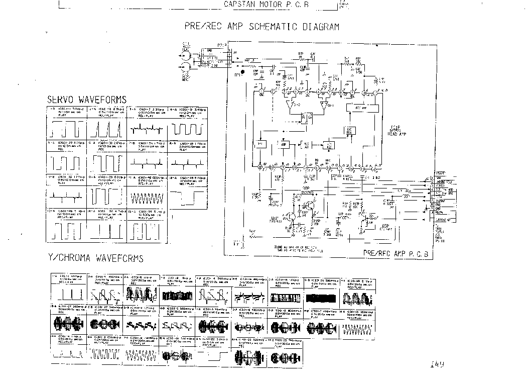 HITACHI VT-P88 VCR SCH Service Manual download, schematics, eeprom ...