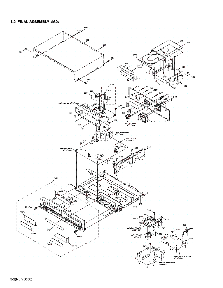 JVC DRMV1 PARTSLIST Service Manual download, schematics, eeprom