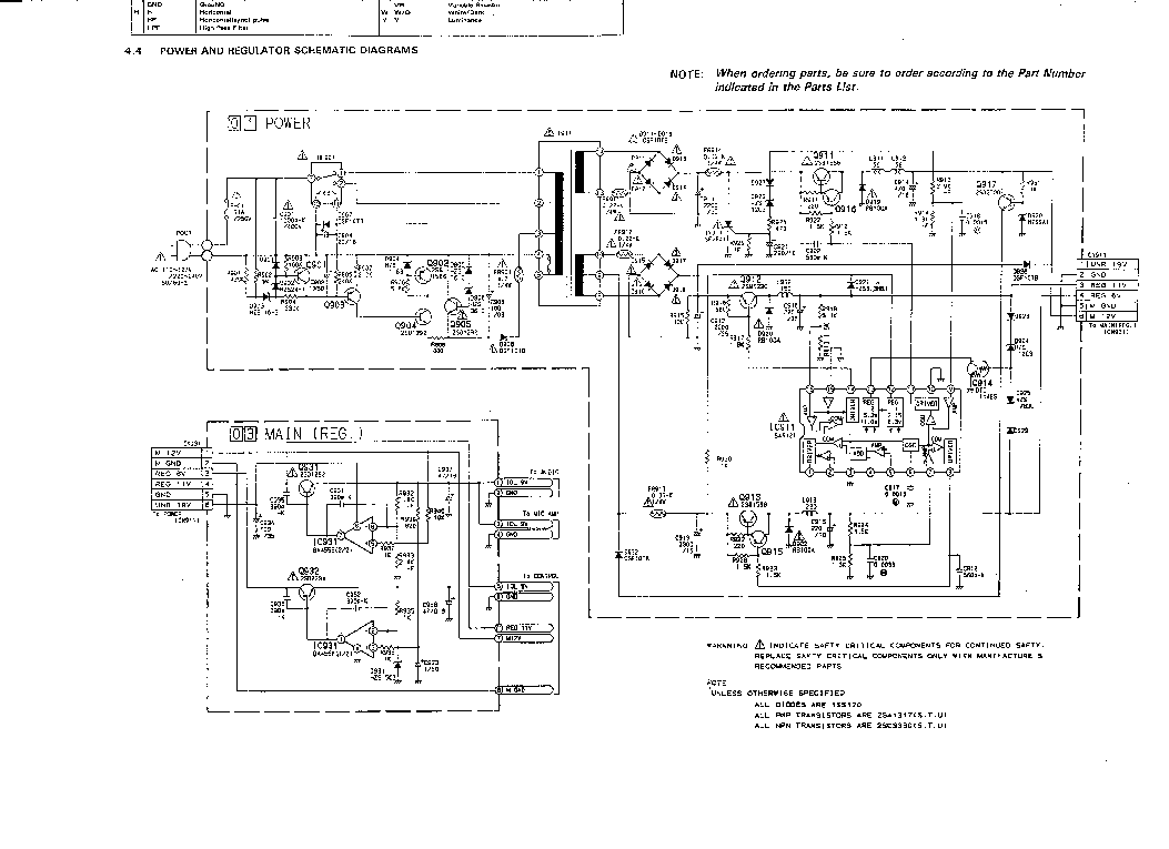 JVC HR-P29A HR-P78K VCR SCH service manual (2nd page)