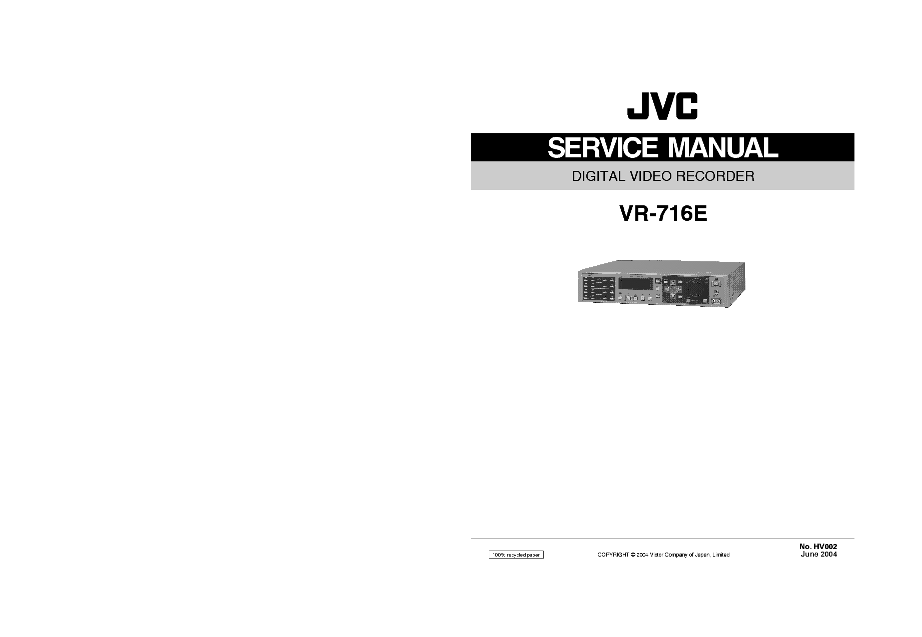 Jvc th s66 схема