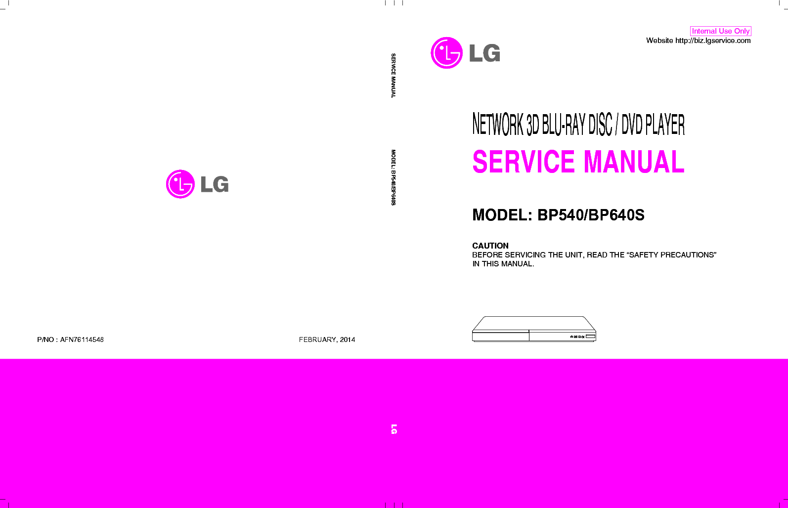 LG BP540 BP640S AFN76114548 service manual