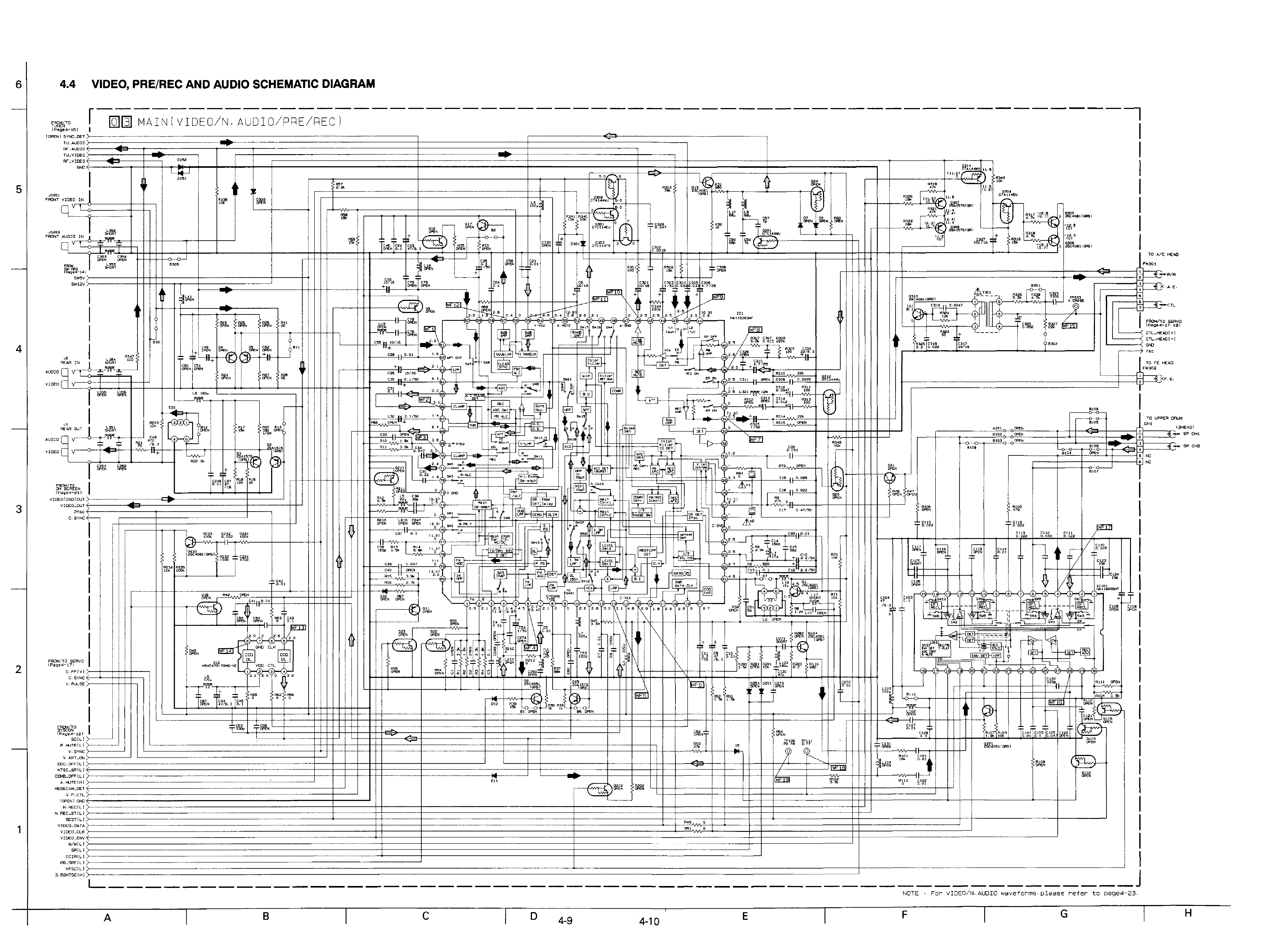 Philips vr874 схема