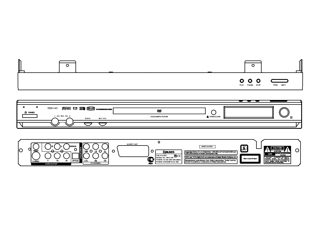 Rolsen rdb 508 схема