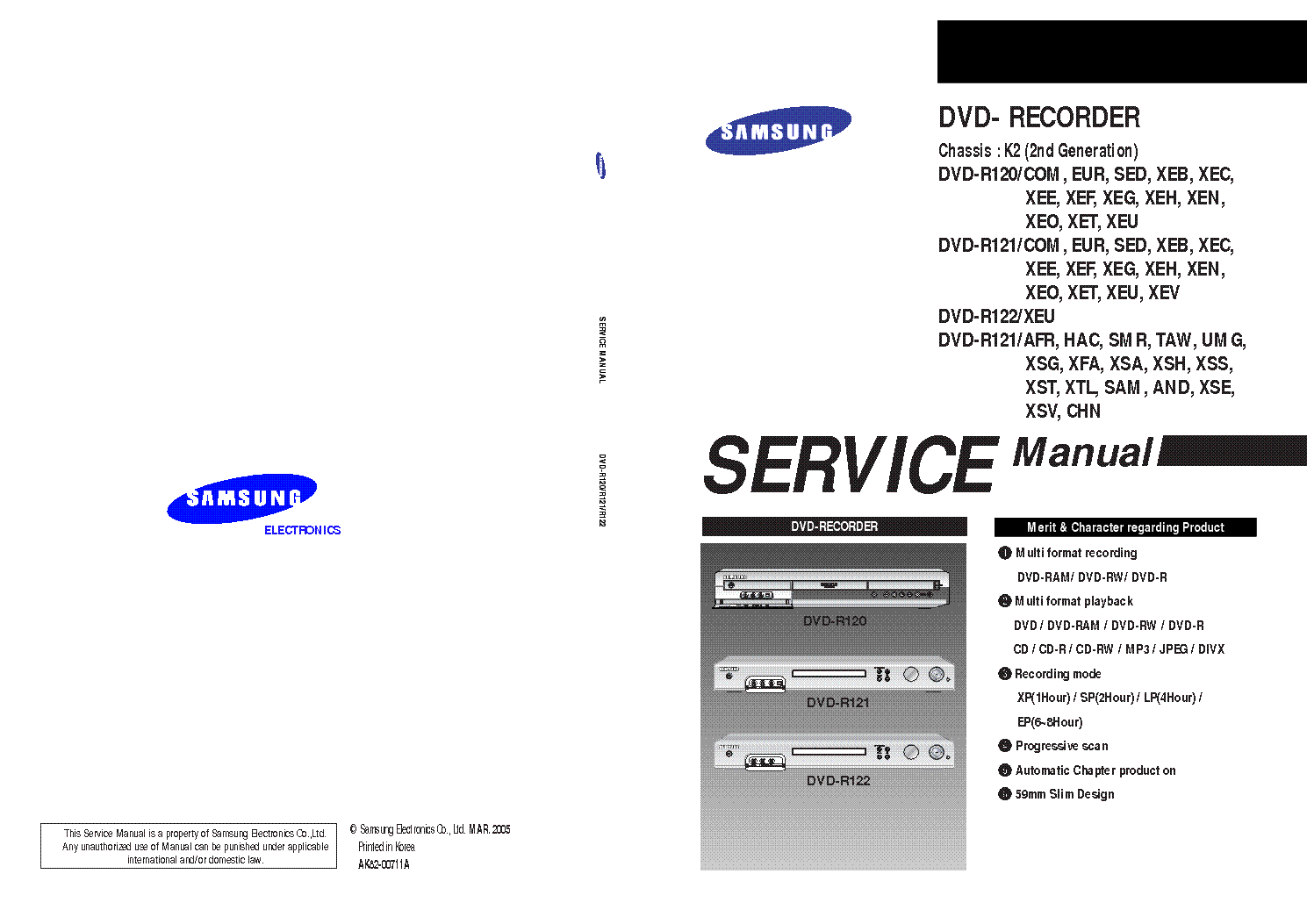 Инструкция samsung dvd r121