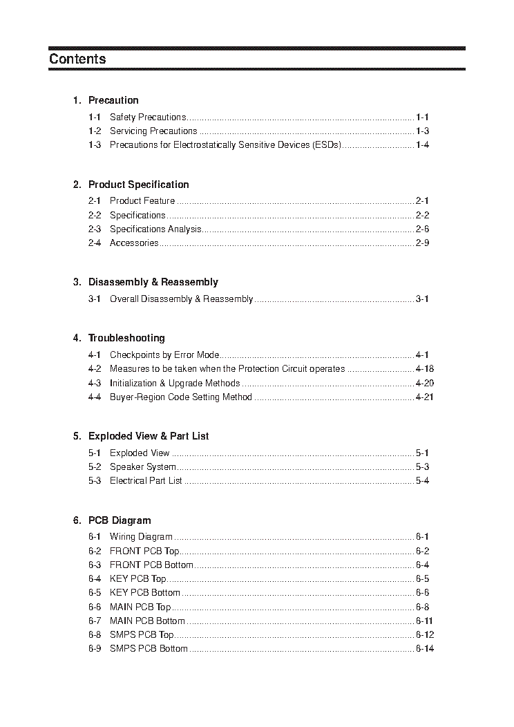 SAMSUNG HT-C330MEA Service Manual download, schematics, eeprom, repair ...