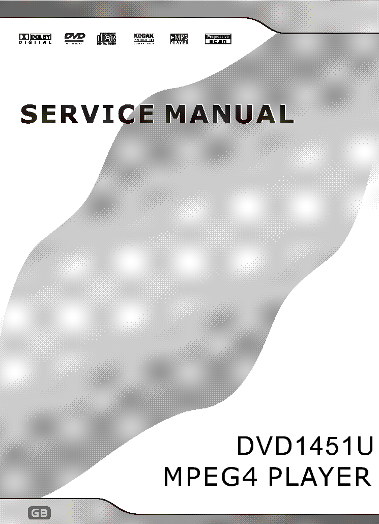 SANYO DVD1451U SM service manual