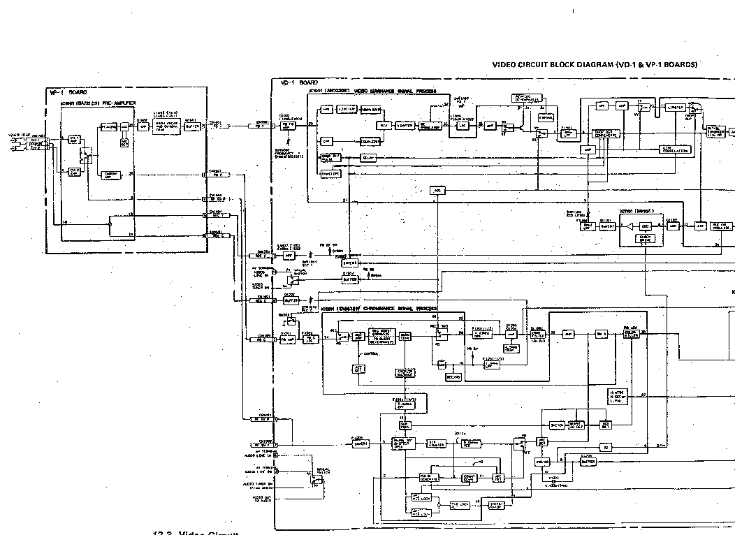 SANYO VHR-3100EX G VCR SCH service manual