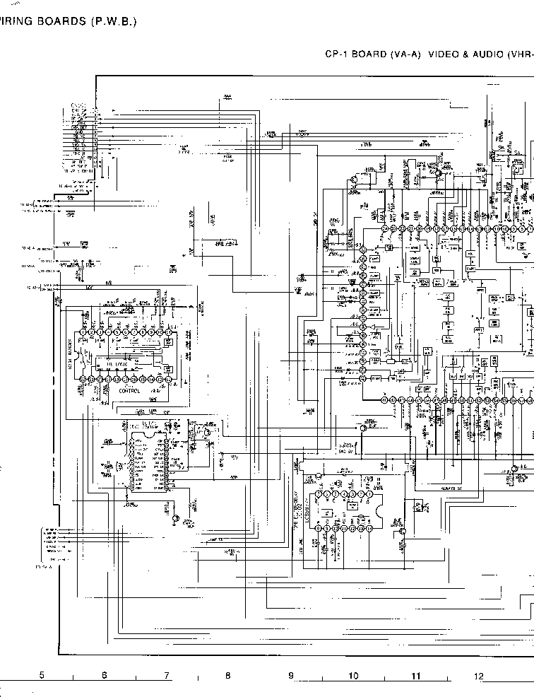 SANYO VHR-757 SCH service manual