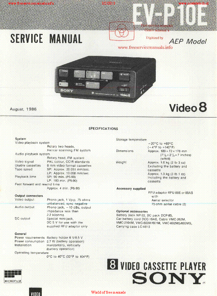 Video8 player -  México