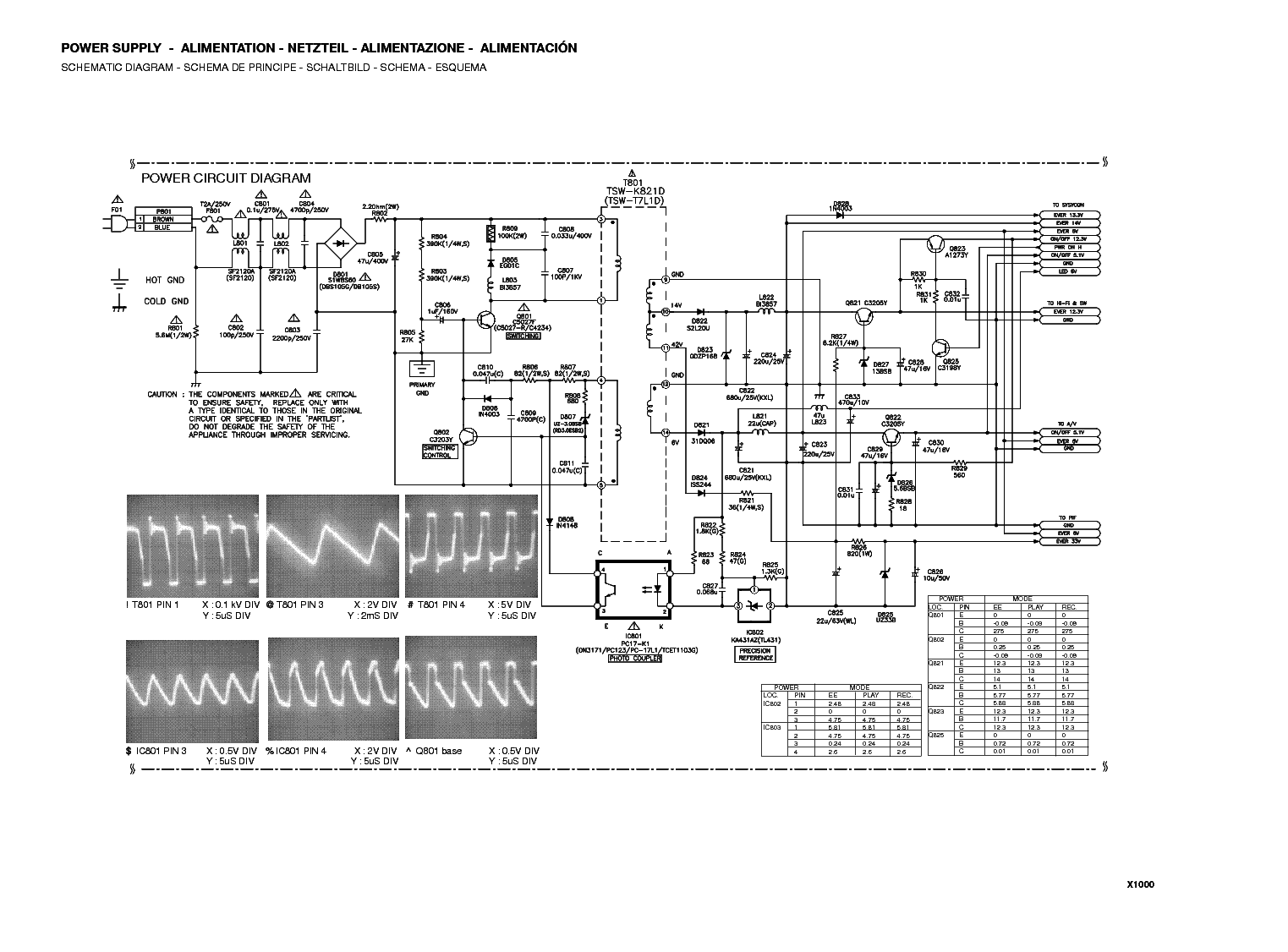 Схема томсон т26с81