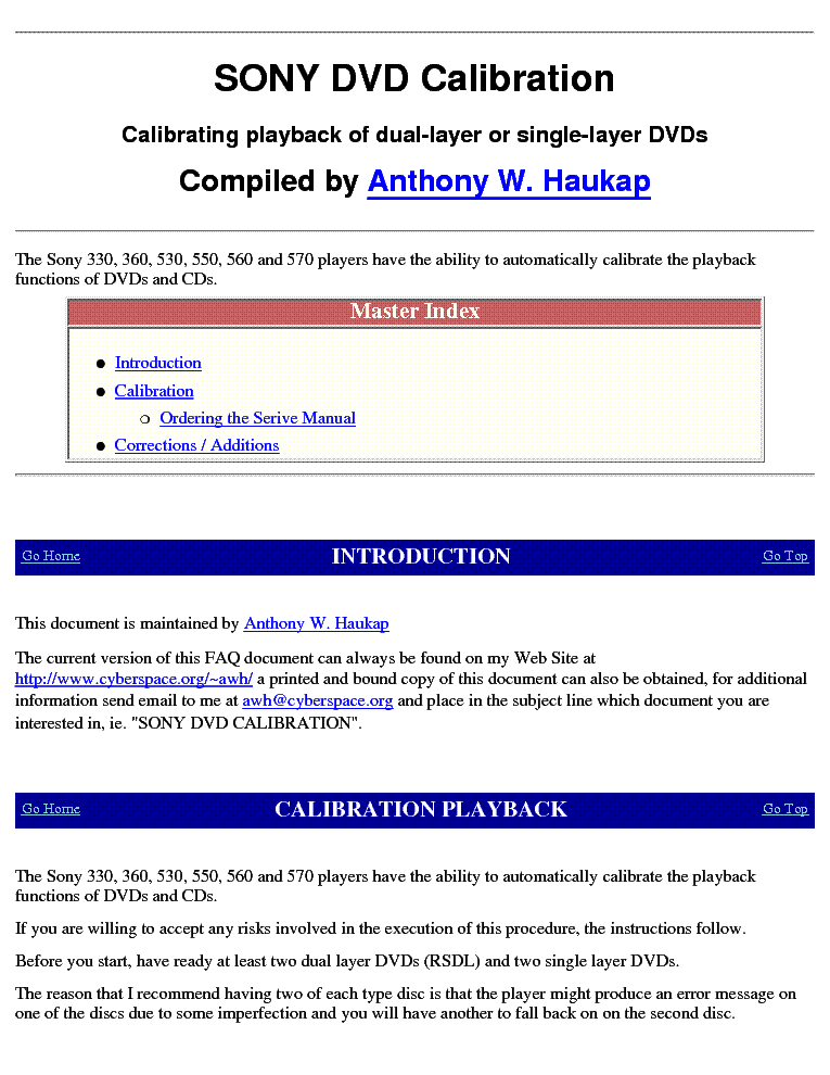 DVD CALIBRATION Service Manual download, schematics, eeprom, repair