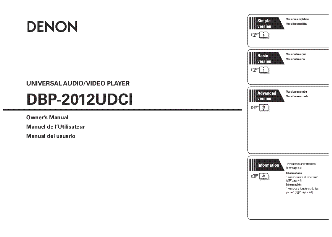 Service manual pdf. Blu-ray-плеер Denon DBP-1611ud. Denon 1911. AVR-2311. Denon AVR-1311 инструкция.