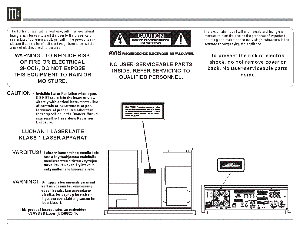 Mcintosh Mvp891 Dvd User Manual Service Manual Download Schematics Eeprom Repair Info For