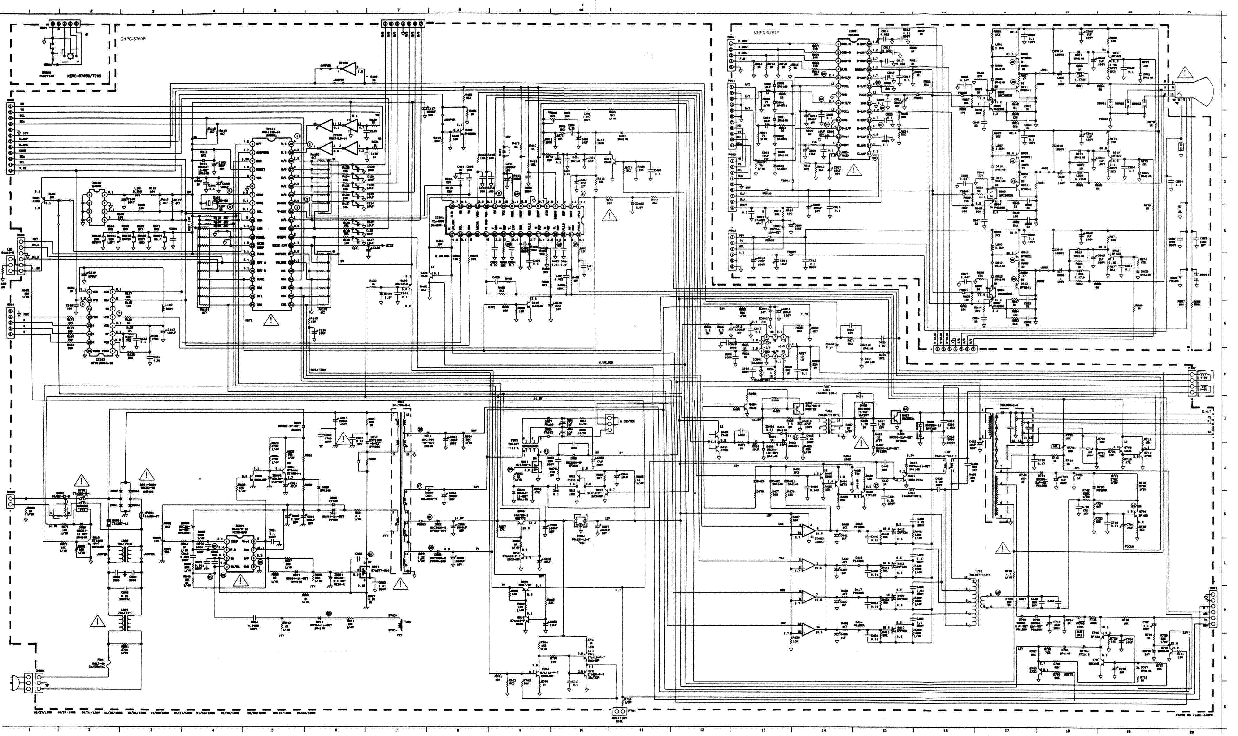 Flatron w2042s схема