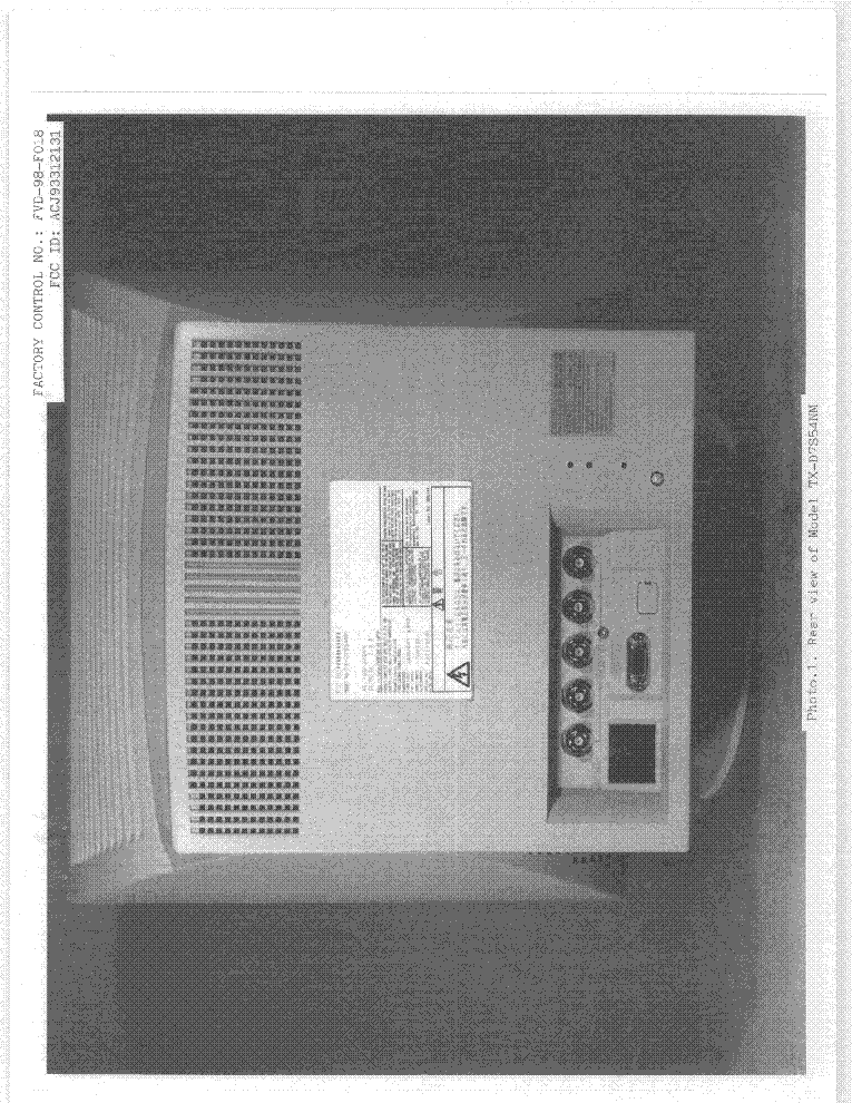 BELINEA 93312131 TX-D7S54NM service manual