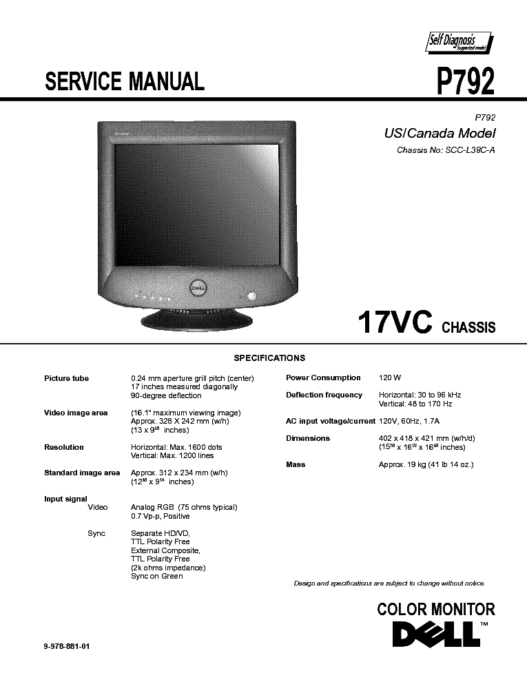 DELL P792-CH17VC-SCC-L38C-A SM service manual (2nd page)
