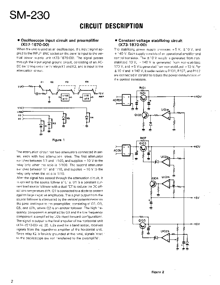 KENWOOD SM-230 B51-8027-00 Service Manual download, schematics, eeprom