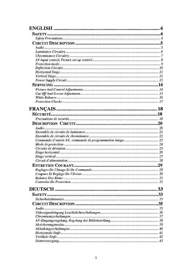 HITACHI CPM2104M Service Manual download, schematics, eeprom, repair ...