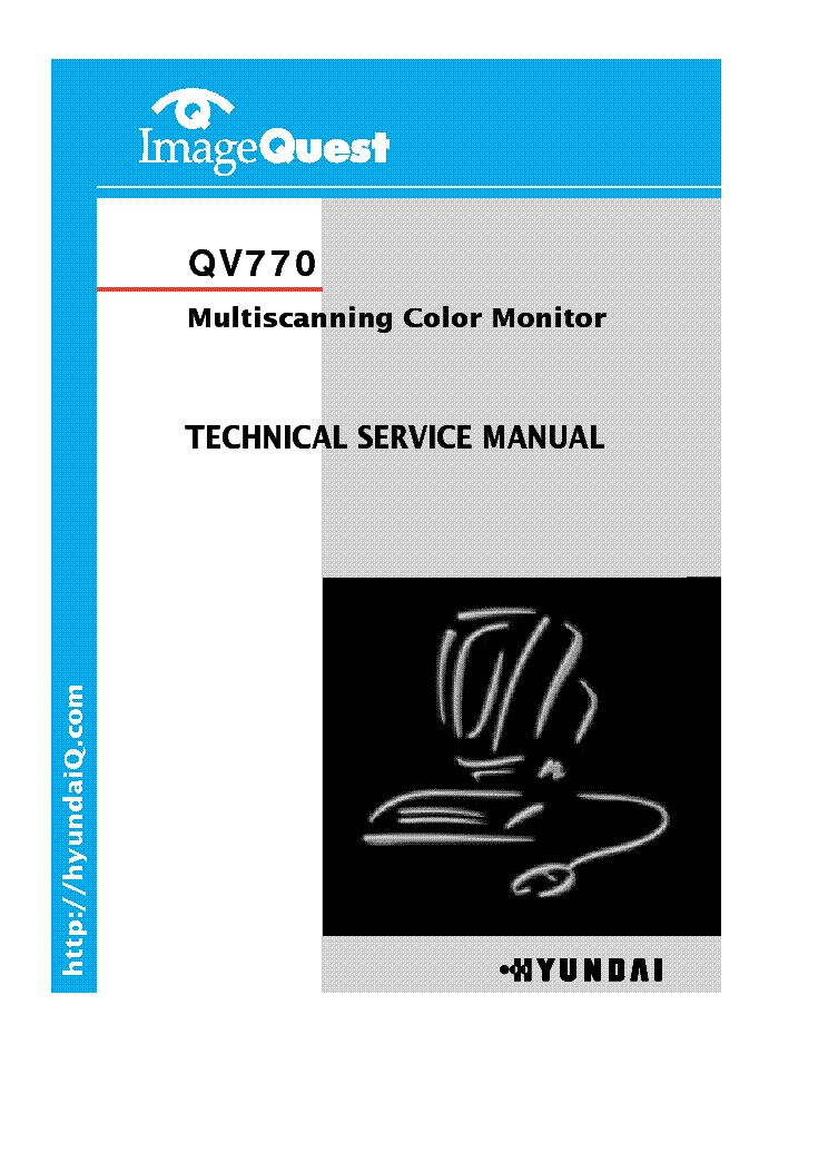 HYUNDAI QV770 SM service manual