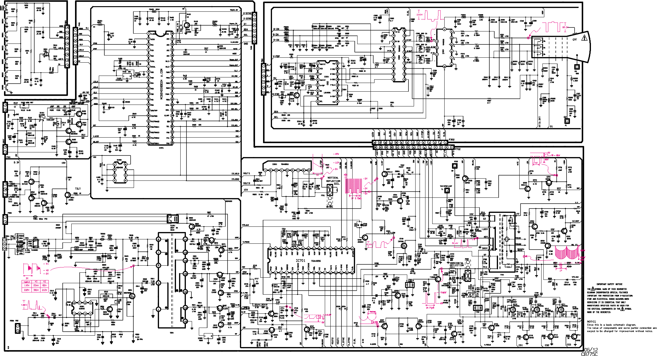 Телевизор lg 32lj500v схема