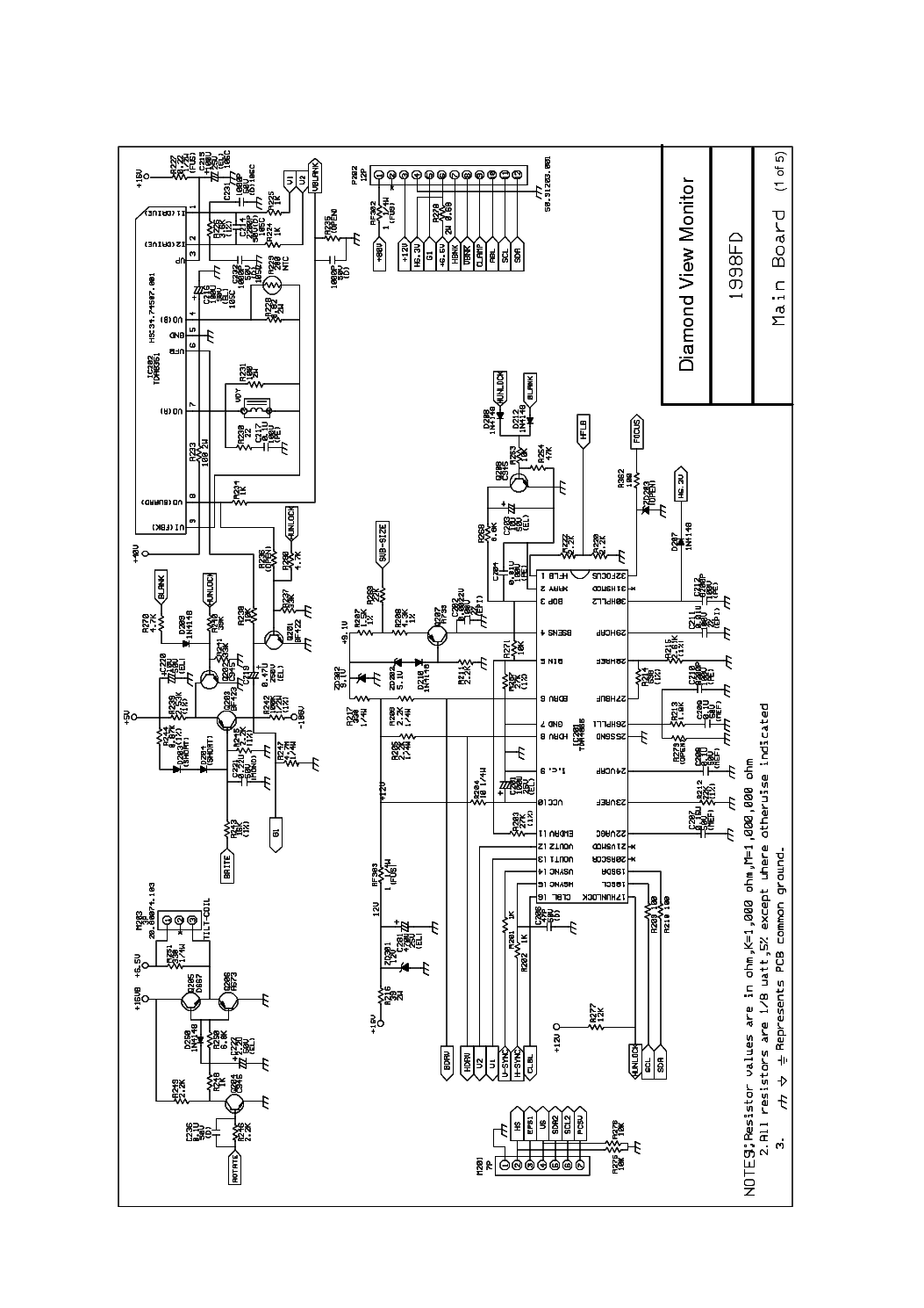 MITSUBISHI DIAMOND VIEW 1998FD service manual
